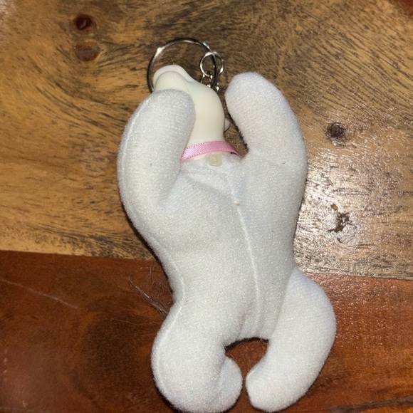 1980s Unicorn Pony Plush Keychain - Picture 3 of 6